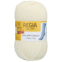 Regia Knit with Colours 01992 Молочный