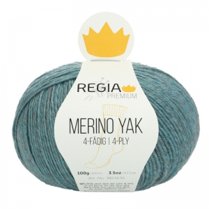 Regia Premium Merino Yak 07518 Бирюза