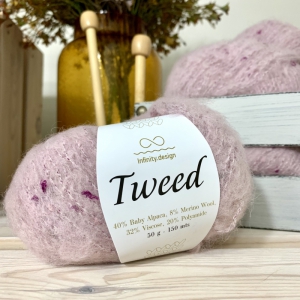 Infinity Tweed 5002 Baby Rose