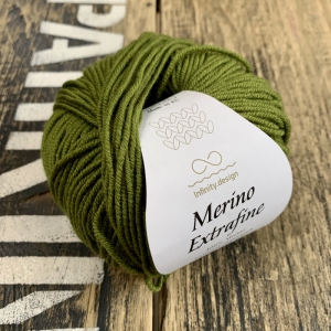 Infinity Merino Extrafine 9553 Olive Green