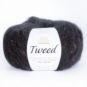 Infinity Tweed 1099 Black