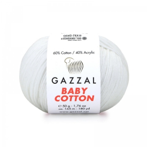 Gazzal Baby cotton 3410 Белый